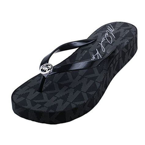 michael kors women birke platform sandals|Michael Kors flip flops women's.